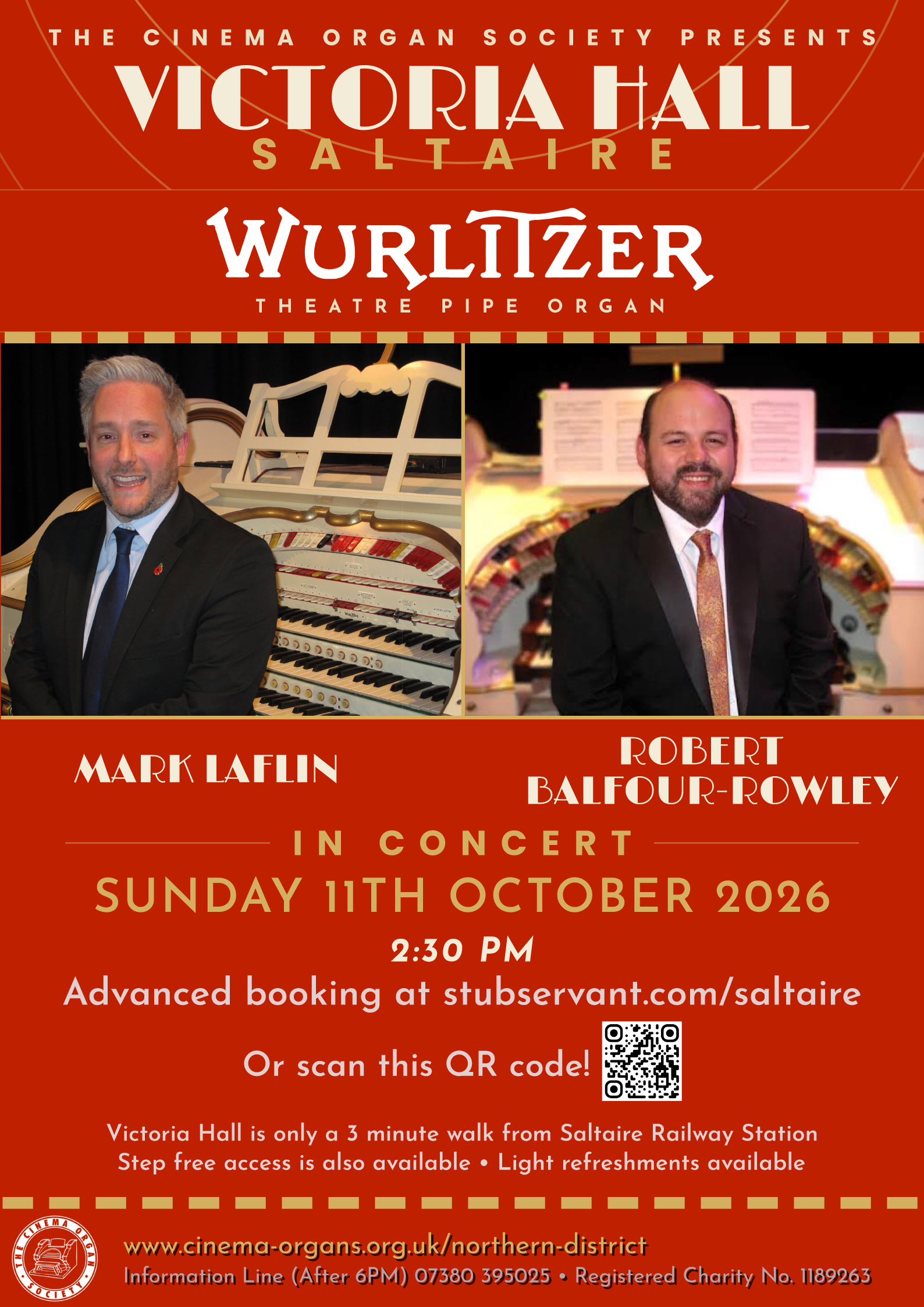 Mark Laflin and Robert Balfour-Rowley In Concert!